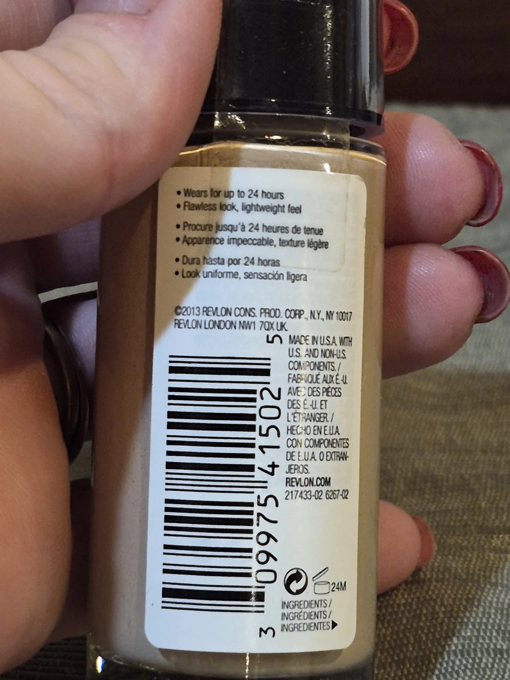 New Vintage 2013 Revlon ColorStay Foundation Normal/Dry Skin 150 Buff - RARE